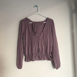 Velvety Criss Cross Jumpsuit